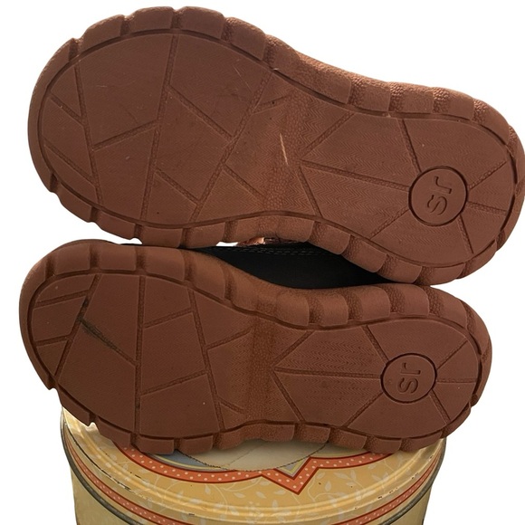 Stride Rite Kids' Brown and Blue Shoes Size US 9M - Picture 5 of 6